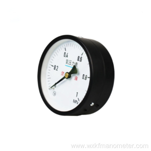 back connection price general medical oxygen chamber pressure gauge